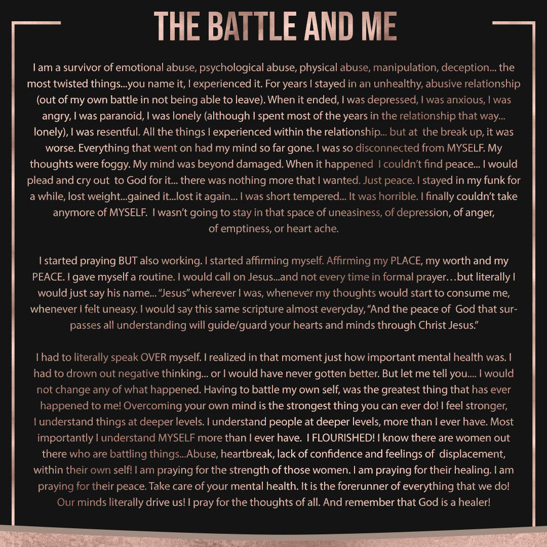 The Battle and Me