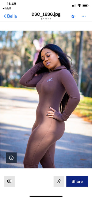Signature “FK” jumpsuit