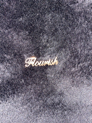 FLOURISH LAPEL PIN